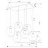 Подвесной светильник TK Lighting Elio 5974 Elio