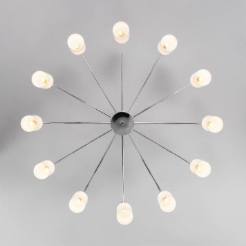 Потолочная люстра Eurosvet Vegga 70160/12 хром Smart-1