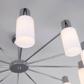 Потолочная люстра Eurosvet Vegga 70160/12 хром Smart-5