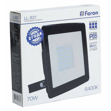 Настенно-потолочный прожектор Feron LL-931 41551-3