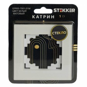 Рамка на 1 пост Stekker Катрин 49594-5