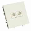 Розетка Ethernet RJ-45 без рамки Stekker RST00-5111-01 49874