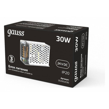Блок питания Gauss 202002030-2