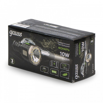 Фонарь ручной Gauss GF209-2