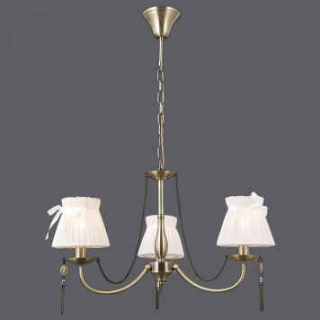 Подвесная люстра ILLUMICO IL0023 IL0023-3PSQ-24 AB CASTOR-3