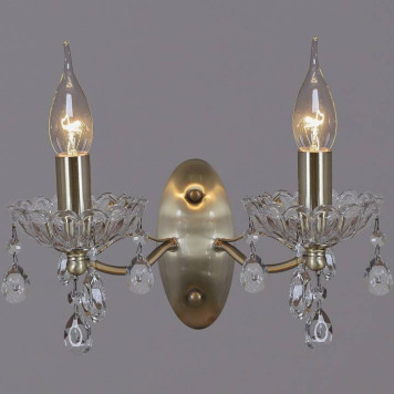 Бра ILLUMICO CASTOR IL0265-2WSQ-24 AB CASTOR-1
