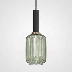 Подвесной светильник Imperiumloft Ferm Living Chinese Lantern A Brass / Green IRIS01