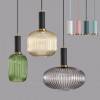 Подвесной светильник Imperiumloft Ferm Living Chinese Lantern A Brass / Green IRIS01