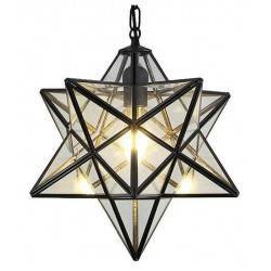 Подвесной светильник Imperiumloft Black Star Clear Glass 101314-26