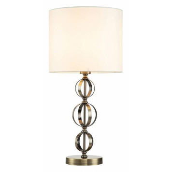 Настольная лампа декоративная Indigo Infinito 13012/1T Brass-1