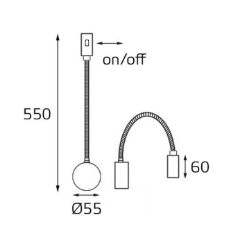Бра Italline 3026 3026 white-3