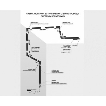 Блок питания Italline Kreator IT09-9023 black-2