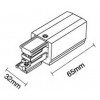 Токопровод правый Italline WSO WSO 24BR white