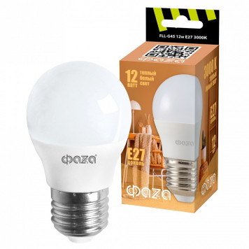 Лампа светодиодная Jazzway E27 12Вт 3000K FLL- G45 12w E27 3000K-2