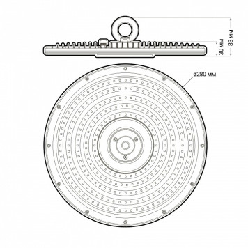 Накладной светильник Jazzway PHB NLO 02 100w 5000K 90° IP65-5