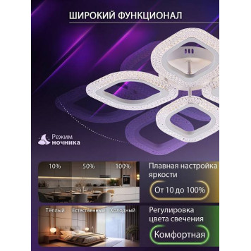 Потолочная люстра Natali Kovaltseva SM LED LAMPS 81455-5