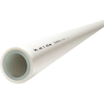 Труба полипропиленовая Kalde Supperpipe армированная перфорированным алюминием d=40 PN25