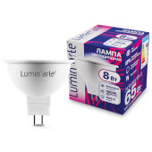 Лампа светодиодная Luminarte  GU5.3 8Вт 4000K LSTD-MR16-8W4KGU5.3