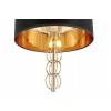 Торшер LUMINA DECO Azzaria LDF 5523 GD+BK