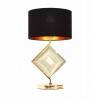 Настольная лампа декоративная LUMINA DECO Fabi LDT 5529 F.GD+BK