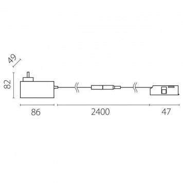 Блок питания Lightstar Linea LP48W506197-1