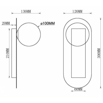 Бра MyFar July MR2000-1W-4
