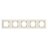 Рамка на 5 постов Mono Electric Larissa 103-010100-164