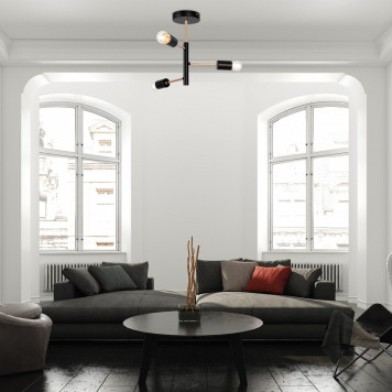 Люстра на штанге Freya Matis FR4010CL-03GB-9