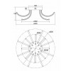 Потолочная люстра Freya Naomi FR6046CL-L50CH