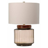 Настольная лампа декоративная Elstead Lighting Luga LUGA-TL-SMOKE
