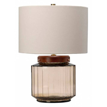 Настольная лампа декоративная Elstead Lighting Luga LUGA-TL-SMOKE