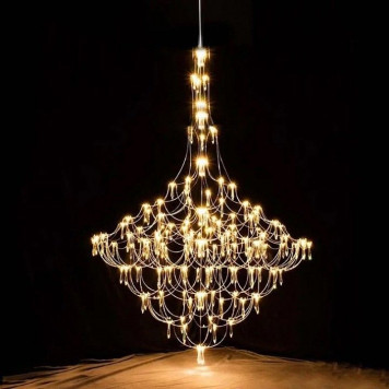 Подвесная люстра O-LUCE Alla Crystal 1095311-0-4