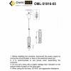 Подвесной светильник Omnilux Vepri OML-51816-05