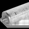 Магниевый анод STOUT 3.6004 на шпильке M8 450*22 (3.6004)