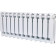 Радиатор биметаллический RIFAR MONOLIT 350 12 секций боковое подключение (белый RAL 9016) 3RM35-12 (3RM35-12)