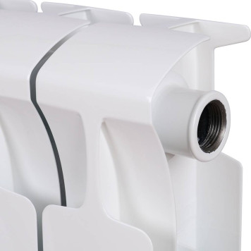 Радиатор биметаллический RIFAR MONOLIT 350 12 секций боковое подключение (белый RAL 9016) 3RM35-12 (3RM35-12)-7