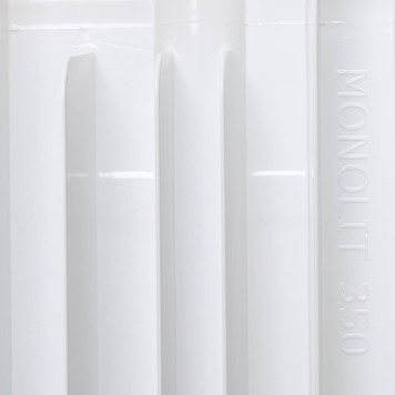 Радиатор биметаллический RIFAR MONOLIT 350 12 секций боковое подключение (белый RAL 9016) 3RM35-12 (3RM35-12)-8