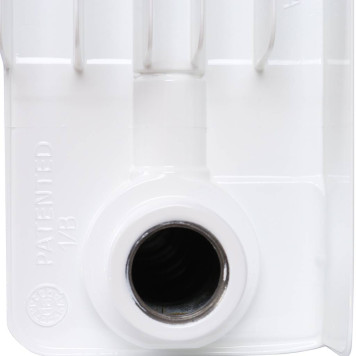 Радиатор биметаллический RIFAR MONOLIT 350 12 секций боковое подключение (белый RAL 9016) 3RM35-12 (3RM35-12)-9