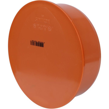 Заглушка для наружной канализации Sinikon НПВХ 22220.I.B(22220.R) D160 MagnaPlast-5