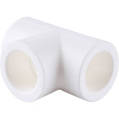 Тройник Kalde d=20 для полипропиленовых труб под сварку (цвет белый) (3212-teo-200000)