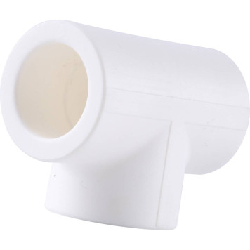 Тройник Kalde d=20 для сварки полипропиленовых труб (белый)-2