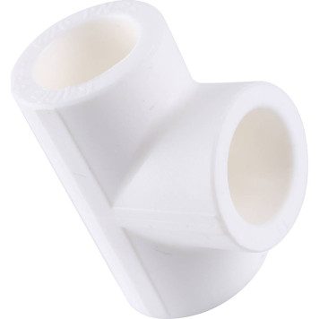 Тройник Kalde d=20 для сварки полипропиленовых труб (белый)-4