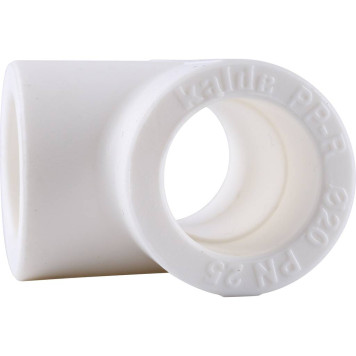 Тройник Kalde d=20 для сварки полипропиленовых труб (белый)-5