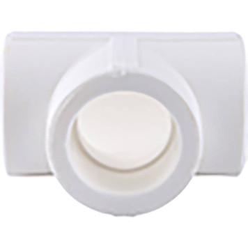 Тройник Kalde d=32 для полипропиленовых труб под сварку (белый)-1