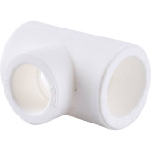 Тройник переходной Kalde 25х20х25 для полипропиленовых труб под сварку (цвет белый) (3212-tio-252025)