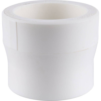 Переходная муфта Kalde 90x75 для сварки полипропиленовых труб (белый)-3