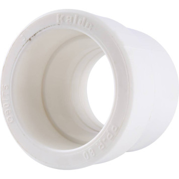 Переходная муфта Kalde 90x75 для сварки полипропиленовых труб (белый)-4