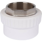 Муфта комбинированная Kalde под шестигранник (внутр. резьба, 90х3 ) для полипропиленовых труб под сварку (3222-nfo-903006)