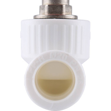 Вентиль Kalde d=20 для сварки полипропиленовых труб (белый)-5