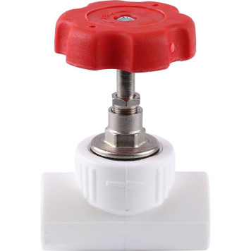 Вентиль Kalde для сварки полипропиленовых труб d=25, белый-1